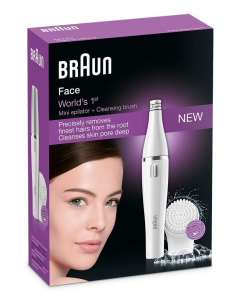 Braun Face SE 810 arcepilátor + arctisztító